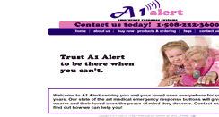 Desktop Screenshot of a1alert.com